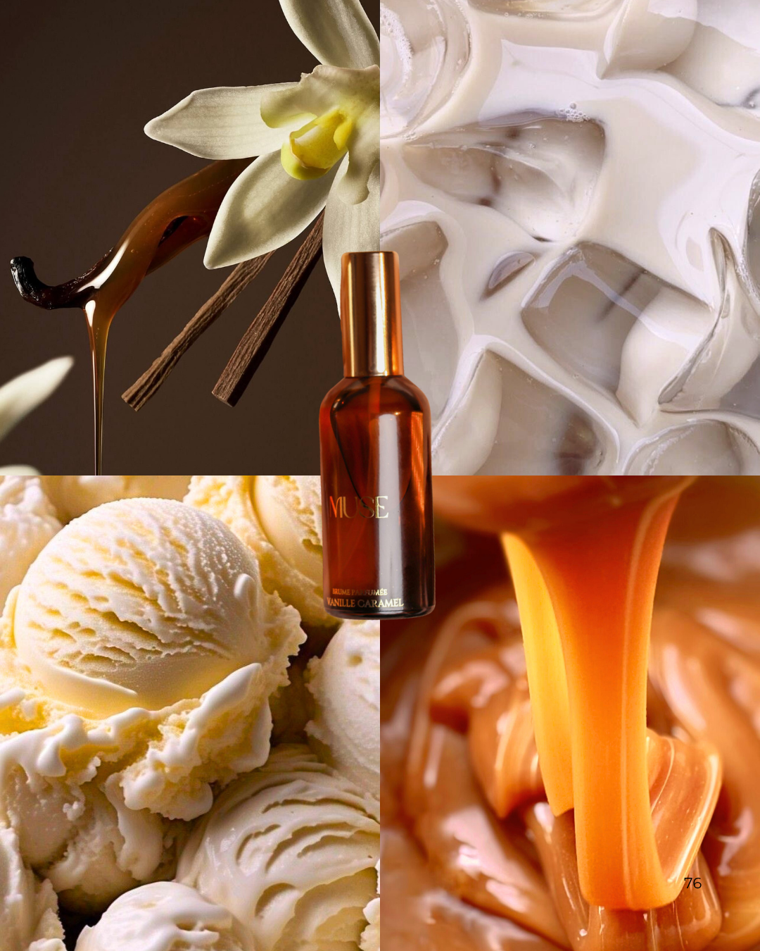 Brume vanille caramel